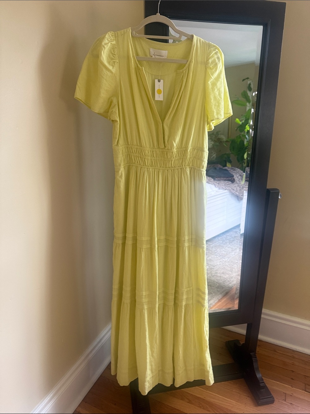 Anthropologie Lemon Somerset Maxi Dress, NWT, size M